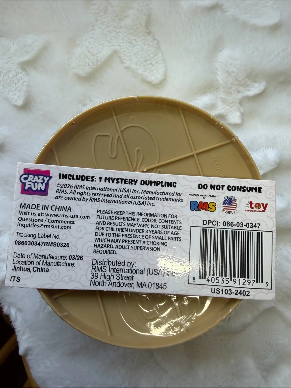 🔥✨NIB RMS Crazy Fun Mystery Dumpling – Party Confetti Edition RARE - Picture 7 of 10
